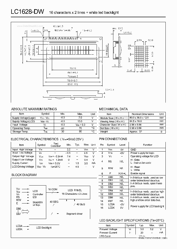 LC1628-DW_247930.PDF Datasheet