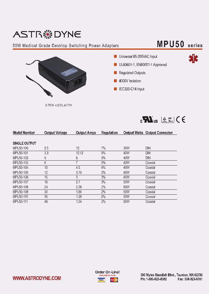 MPU50-210_346499.PDF Datasheet
