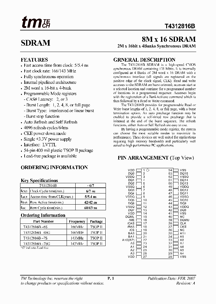 T4312816B-7S_350288.PDF Datasheet