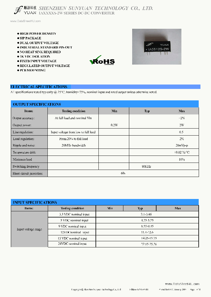 IA05XXS-2W_252647.PDF Datasheet