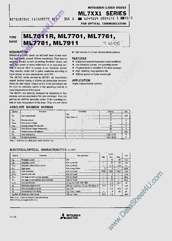 ML7011R_254069.PDF Datasheet
