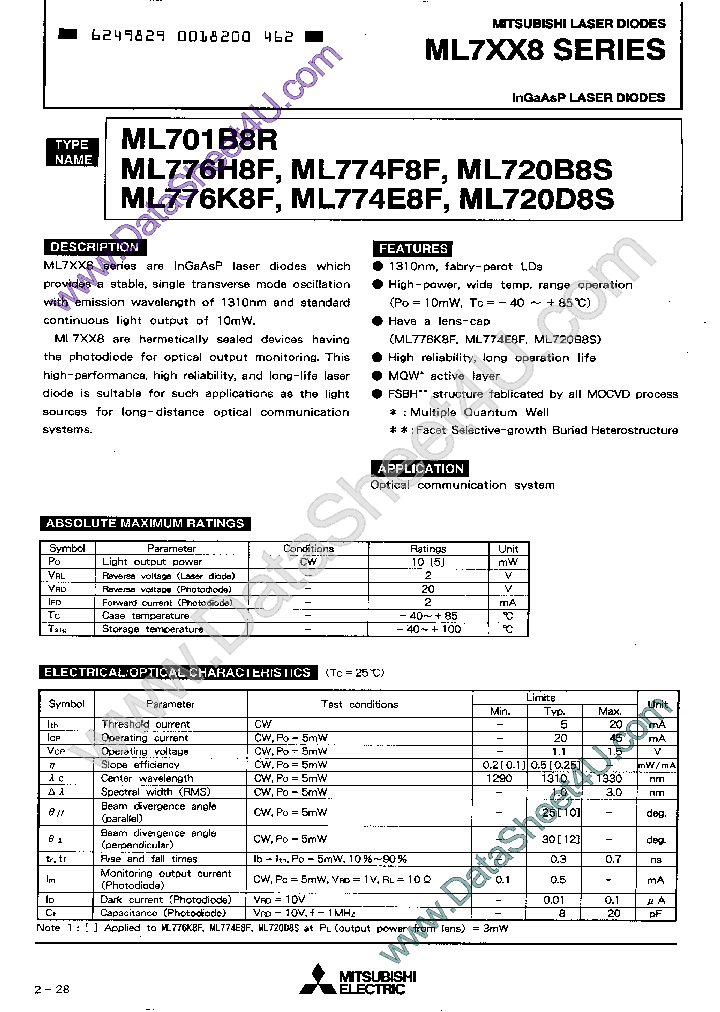 ML701B8R_254071.PDF Datasheet
