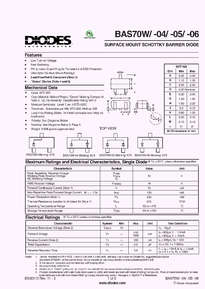 BAS70W-06-7-F_357142.PDF Datasheet