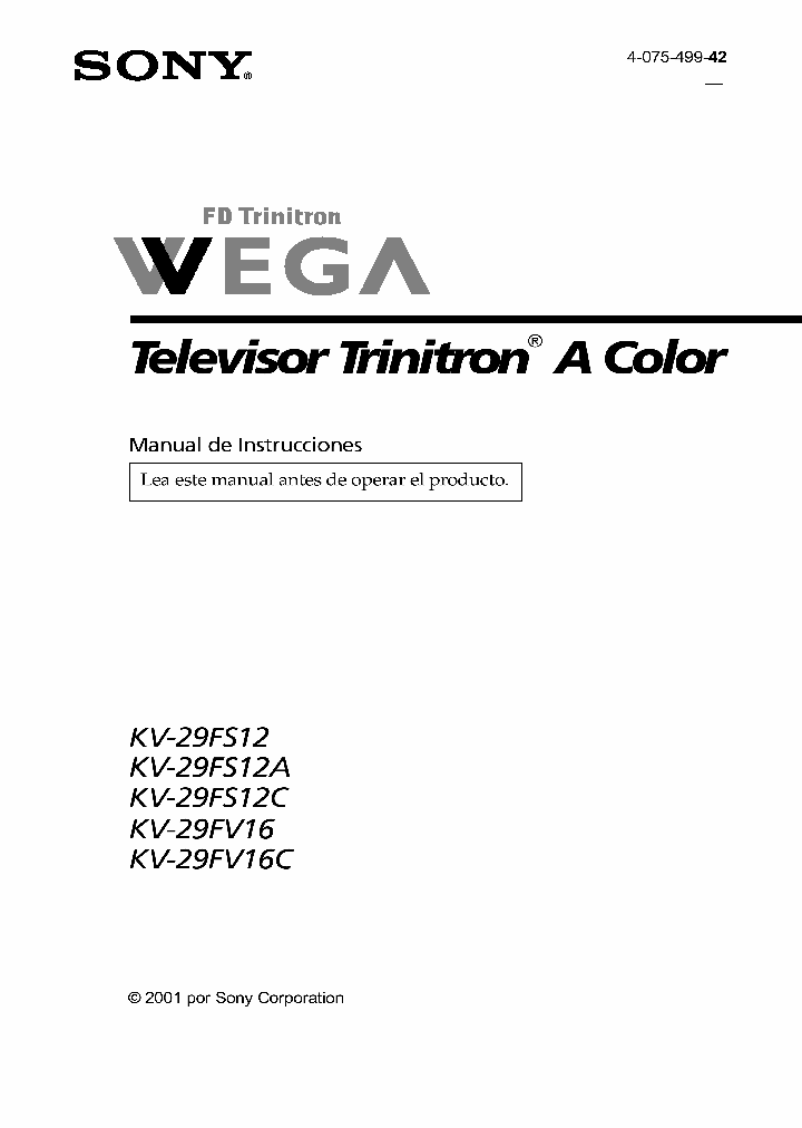 KV-29FS12_261023.PDF Datasheet