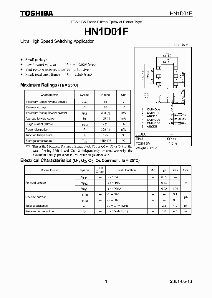 HN1D01F_309735.PDF Datasheet