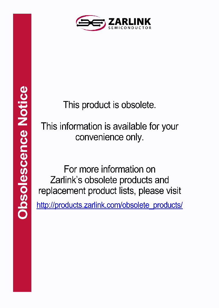 ZL10321GAC_702842.PDF Datasheet