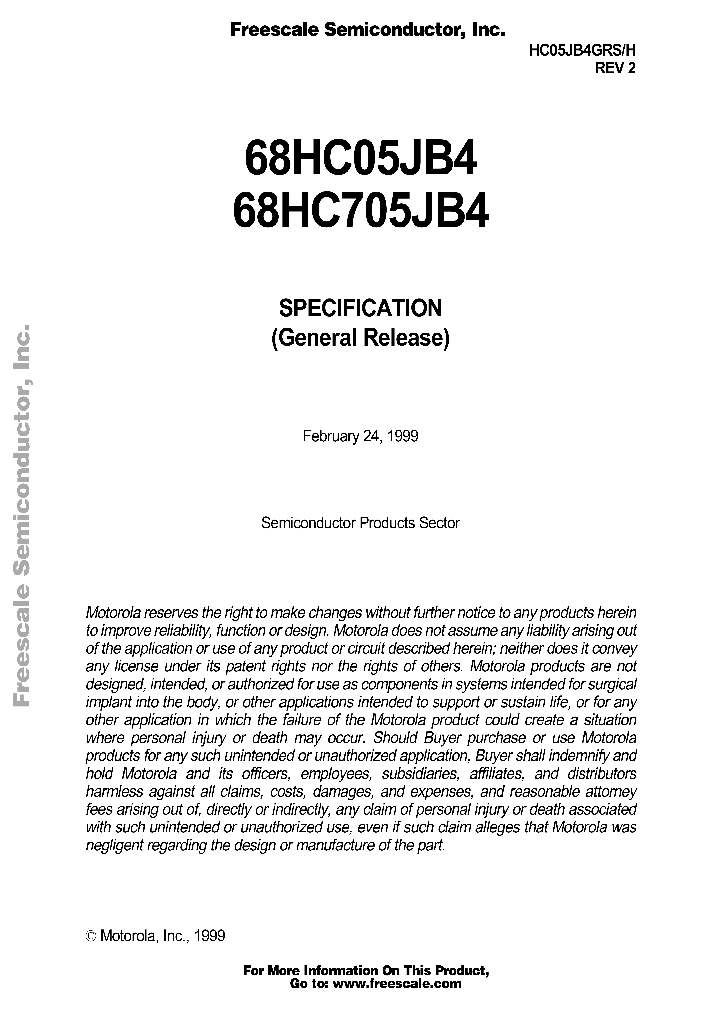 68HC05JB4_316913.PDF Datasheet
