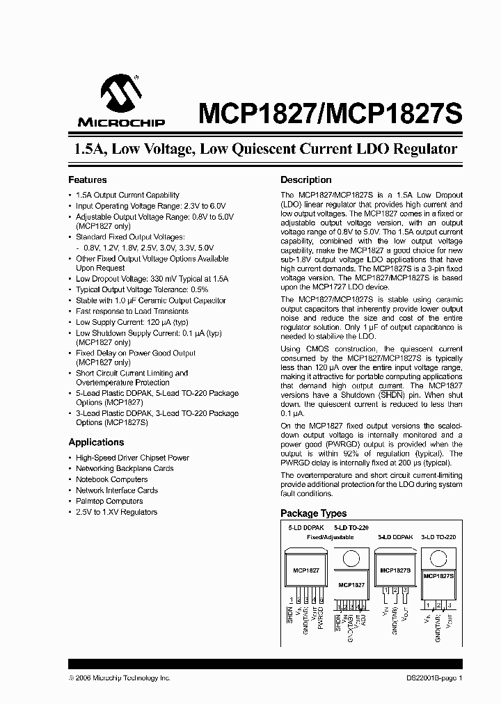 MCP1827ST-3002EAB_384122.PDF Datasheet