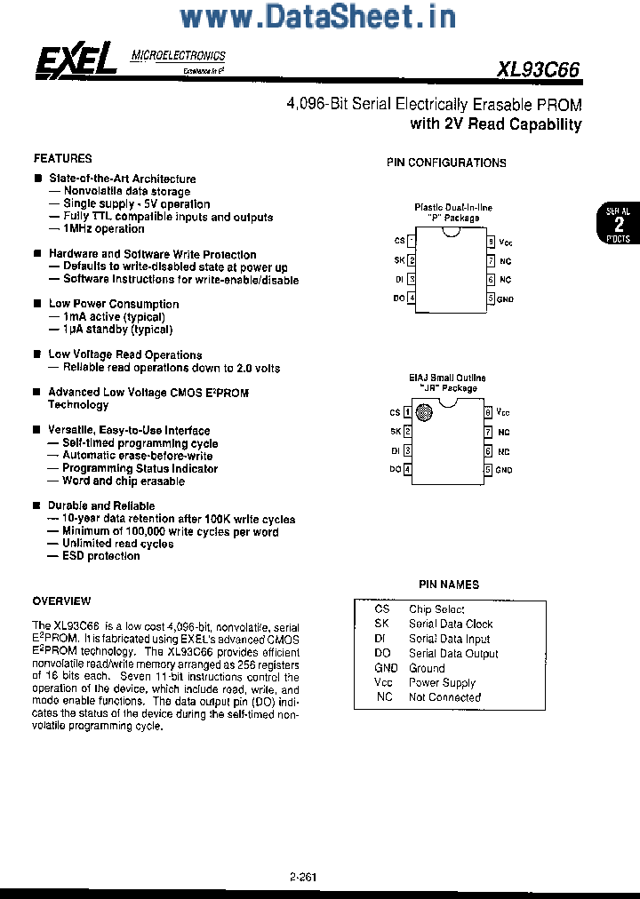 XLS93C66_319856.PDF Datasheet