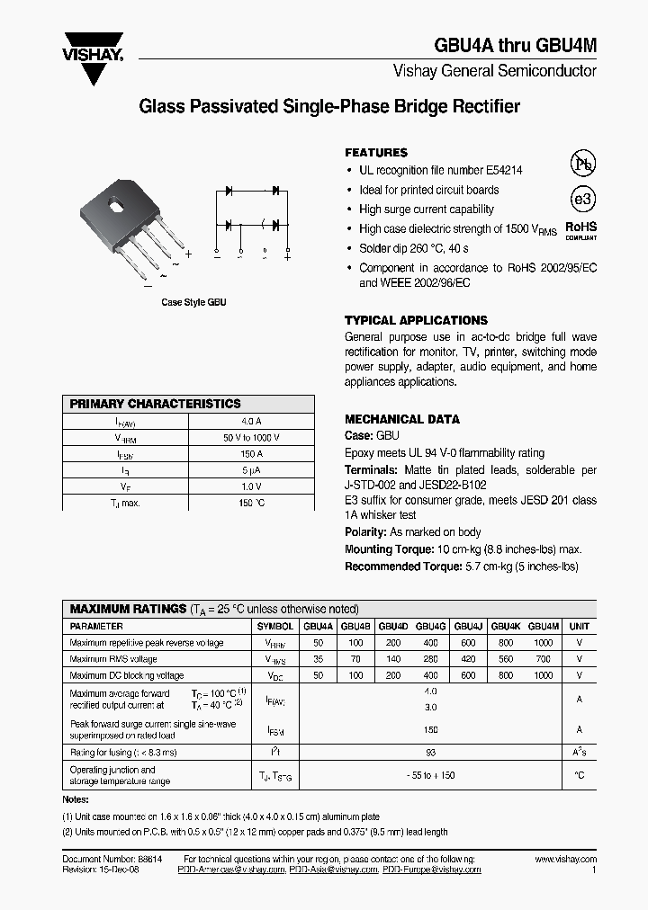 GBU4B-E351_389566.PDF Datasheet