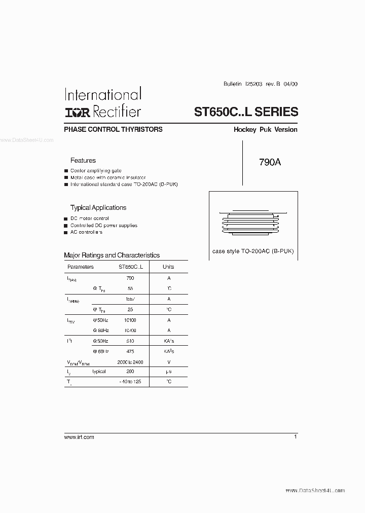 ST650C_390408.PDF Datasheet