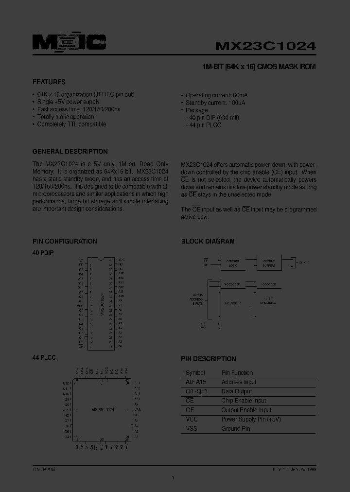 MX23C1024-25SC_407516.PDF Datasheet