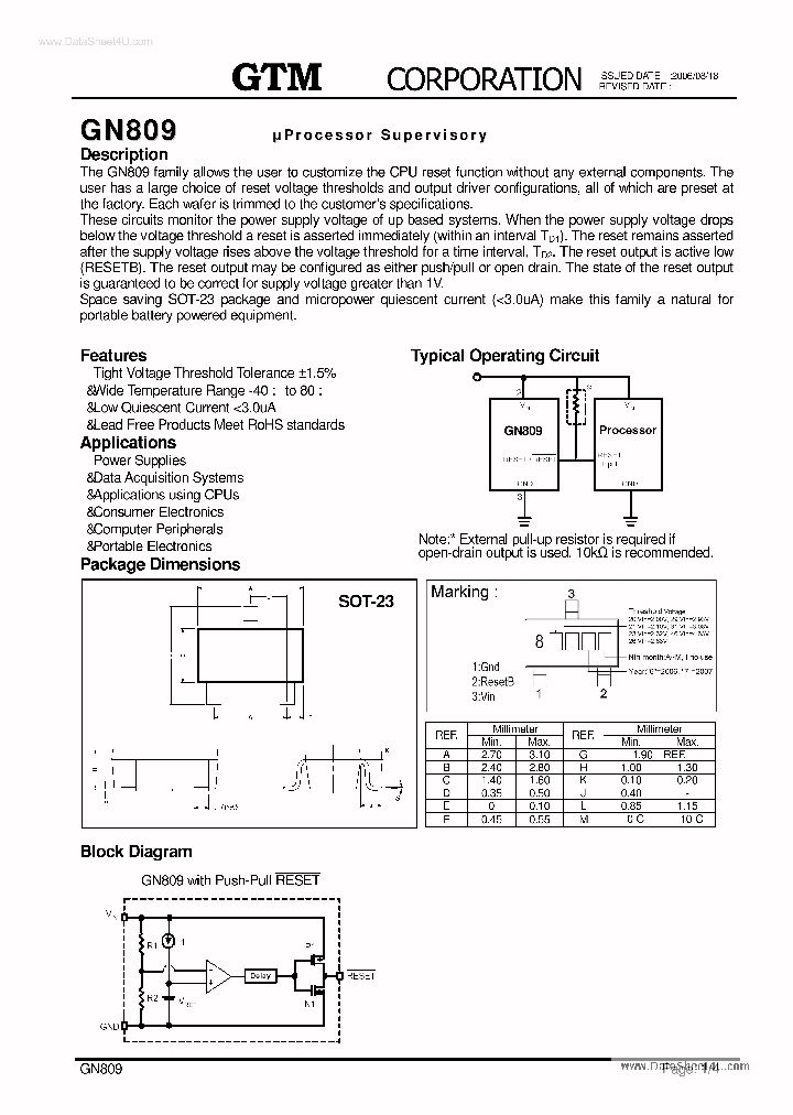 GN809_398148.PDF Datasheet