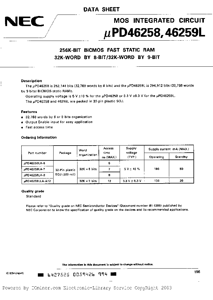 UPD46258LA-7_441478.PDF Datasheet