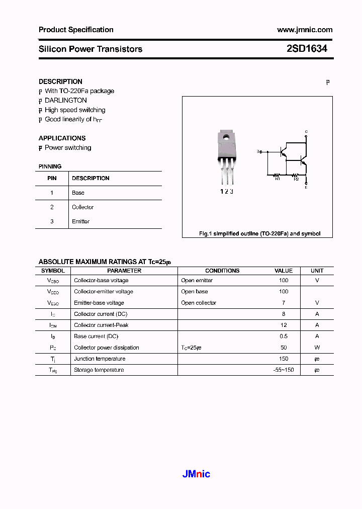 2SD1634_791994.PDF Datasheet