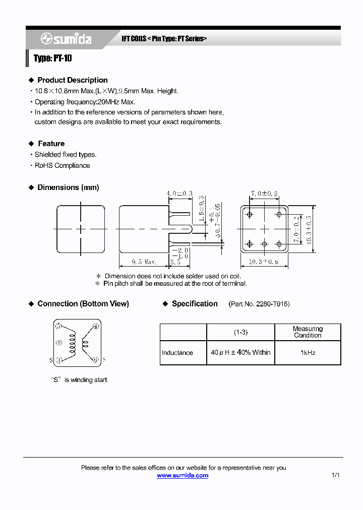 PT-10_799305.PDF Datasheet
