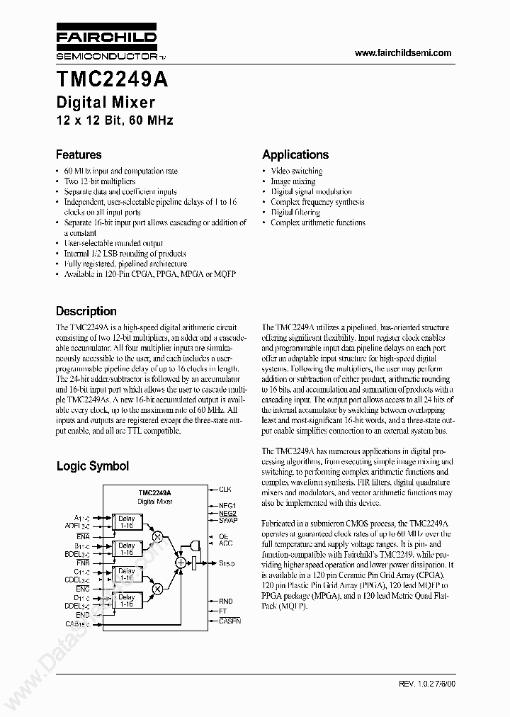 TMC2249A_422430.PDF Datasheet