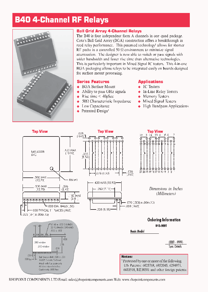 B40_802352.PDF Datasheet