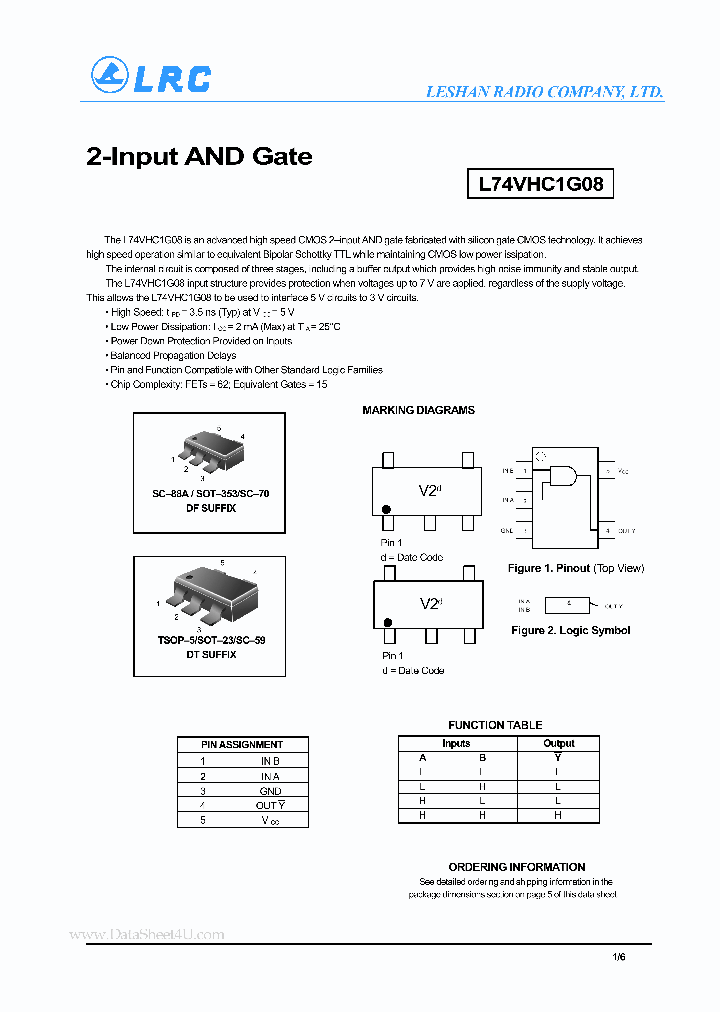 L74VHC1G08_426303.PDF Datasheet