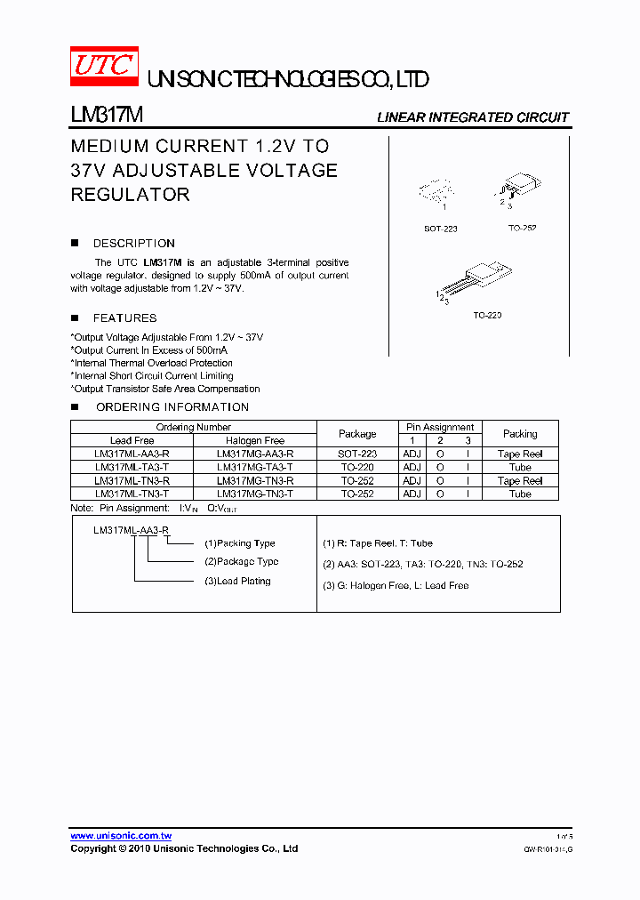 LM317MG-AA3-R_859329.PDF Datasheet