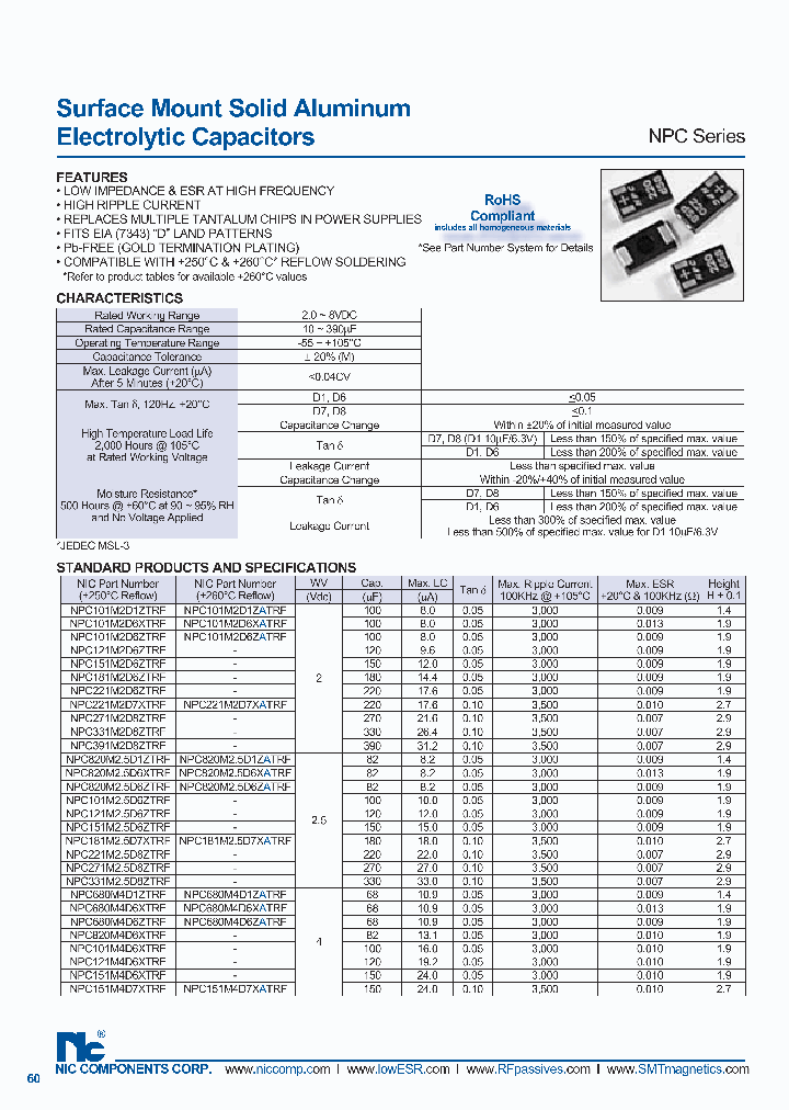 NPC560M63D6XTRF_490734.PDF Datasheet