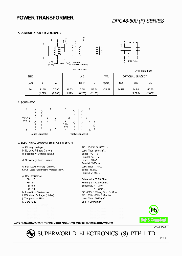 DPC48-500_867921.PDF Datasheet