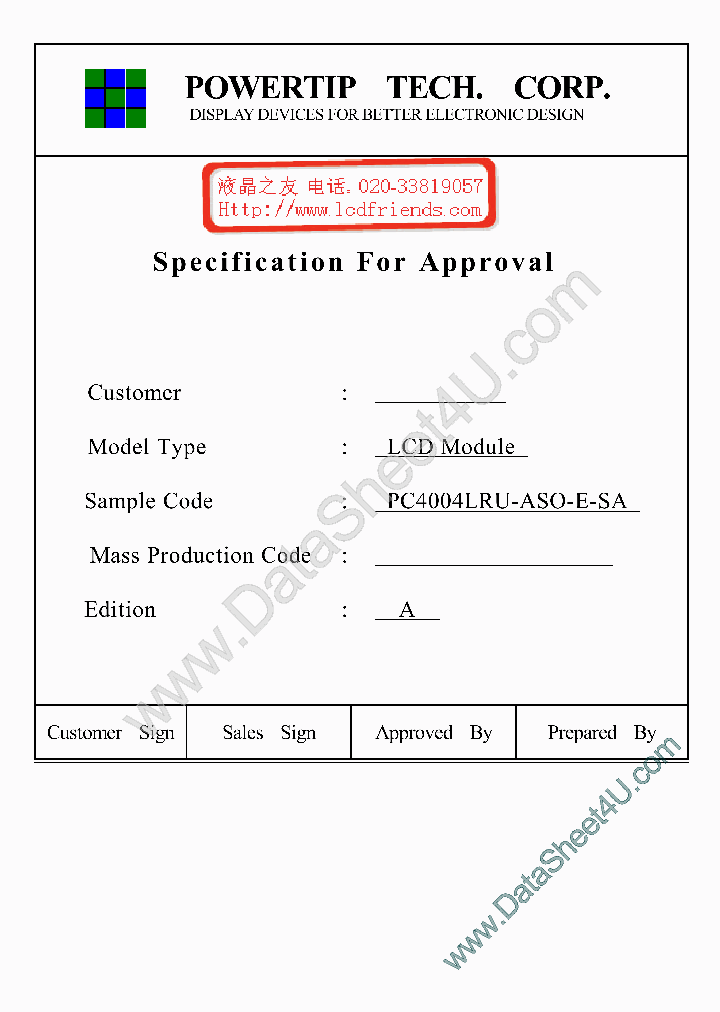 PC4004LRU-ASOESA_458498.PDF Datasheet
