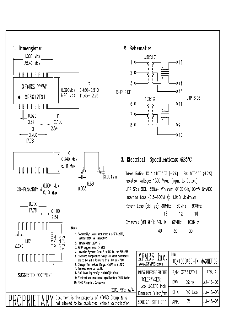 XF6612TX1_890967.PDF Datasheet