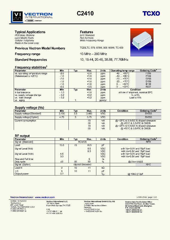 C2410_557206.PDF Datasheet Download --- IC-ON-LINE