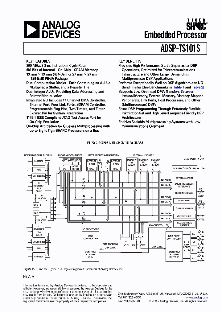 ADSP-TS101-S_565003.PDF Datasheet