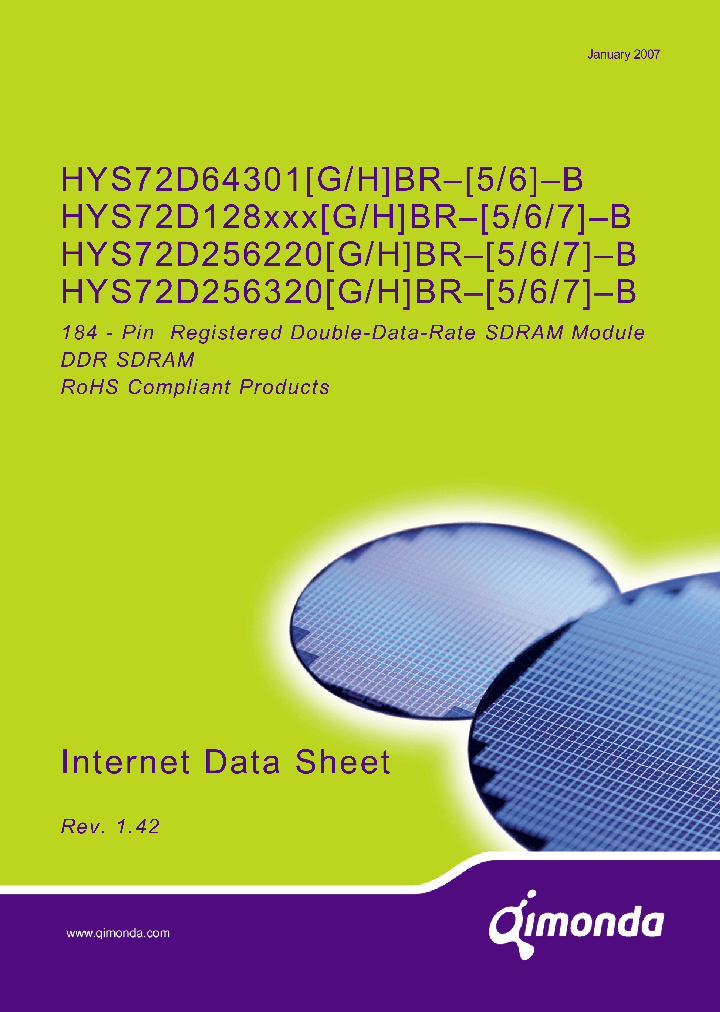 HYS72D64301_516192.PDF Datasheet