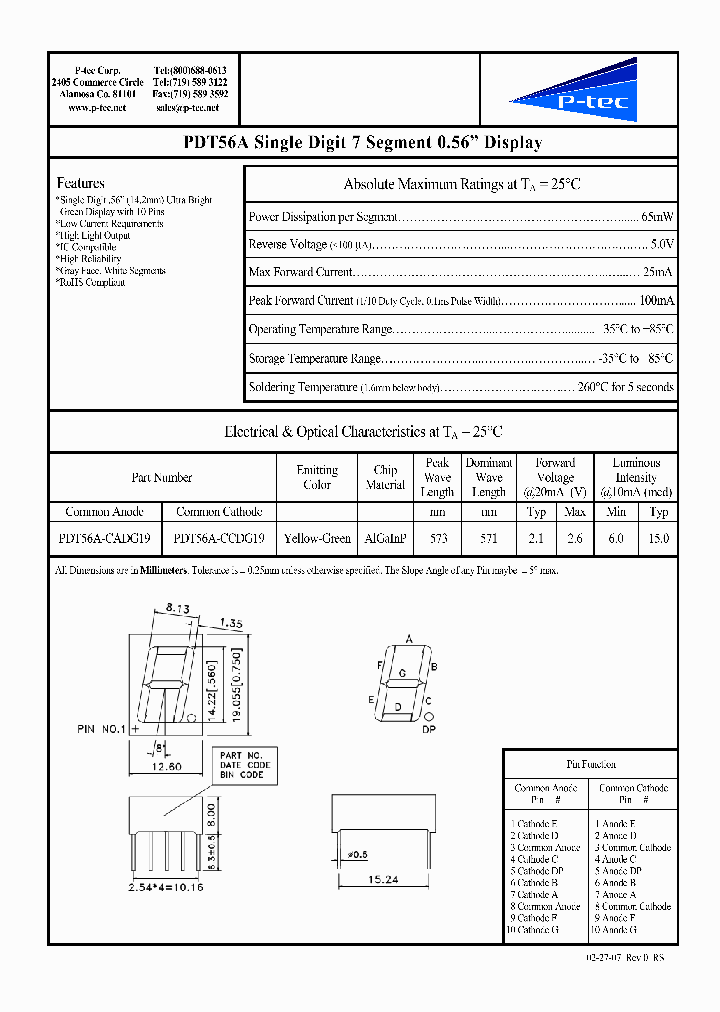 PDT56A-CCDG19_908969.PDF Datasheet