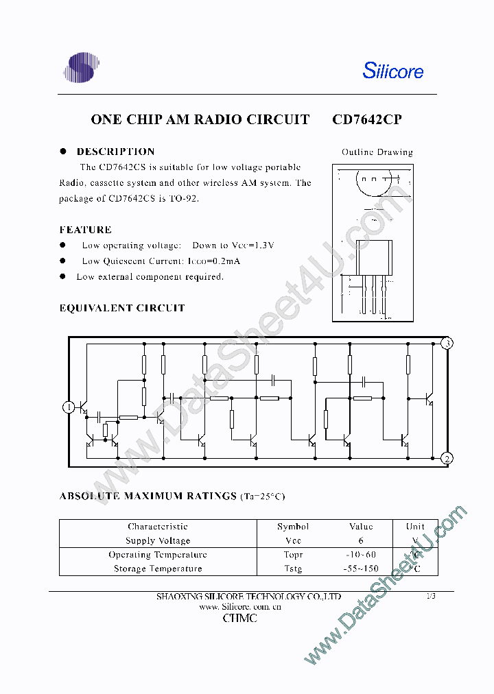 CD7642CP_512669.PDF Datasheet