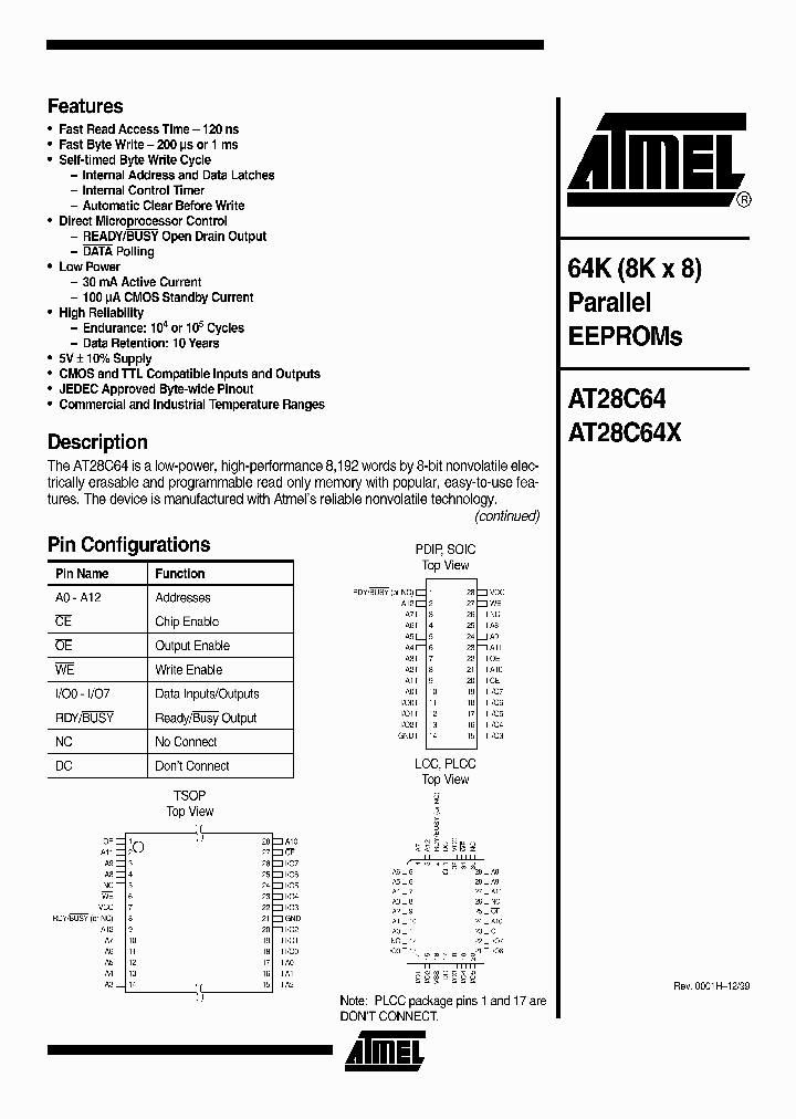 AT28C64X_657216.PDF Datasheet