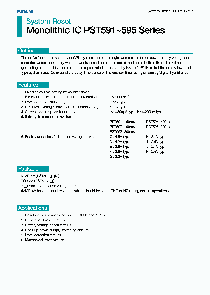 PST593DM_583908.PDF Datasheet Download --- IC-ON-LINE