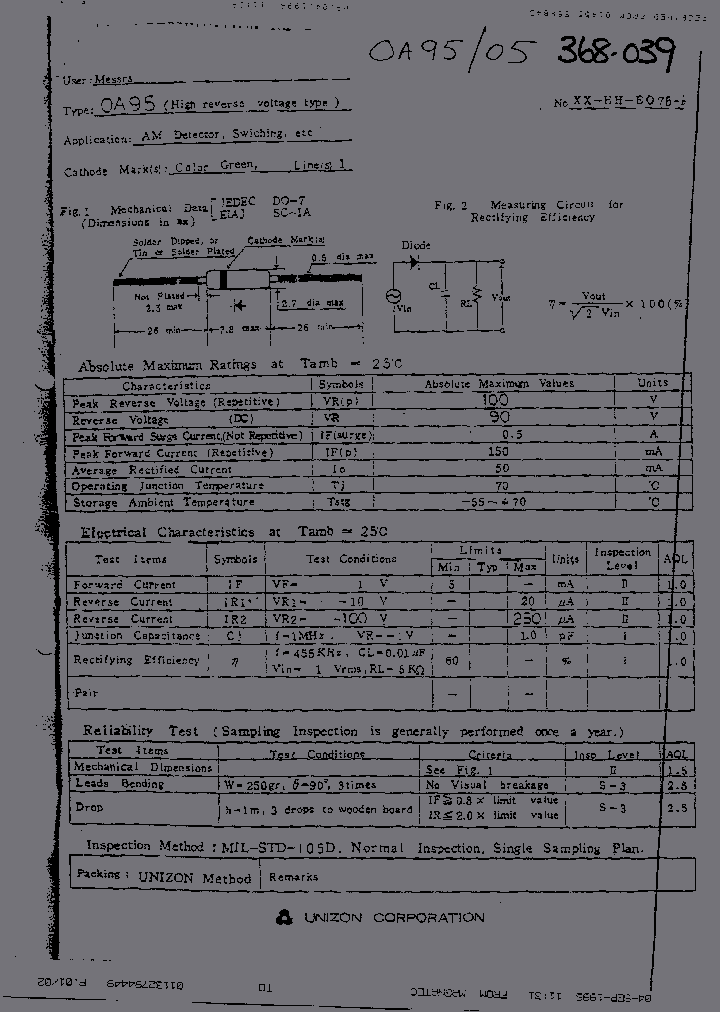 OA9505_612148.PDF Datasheet