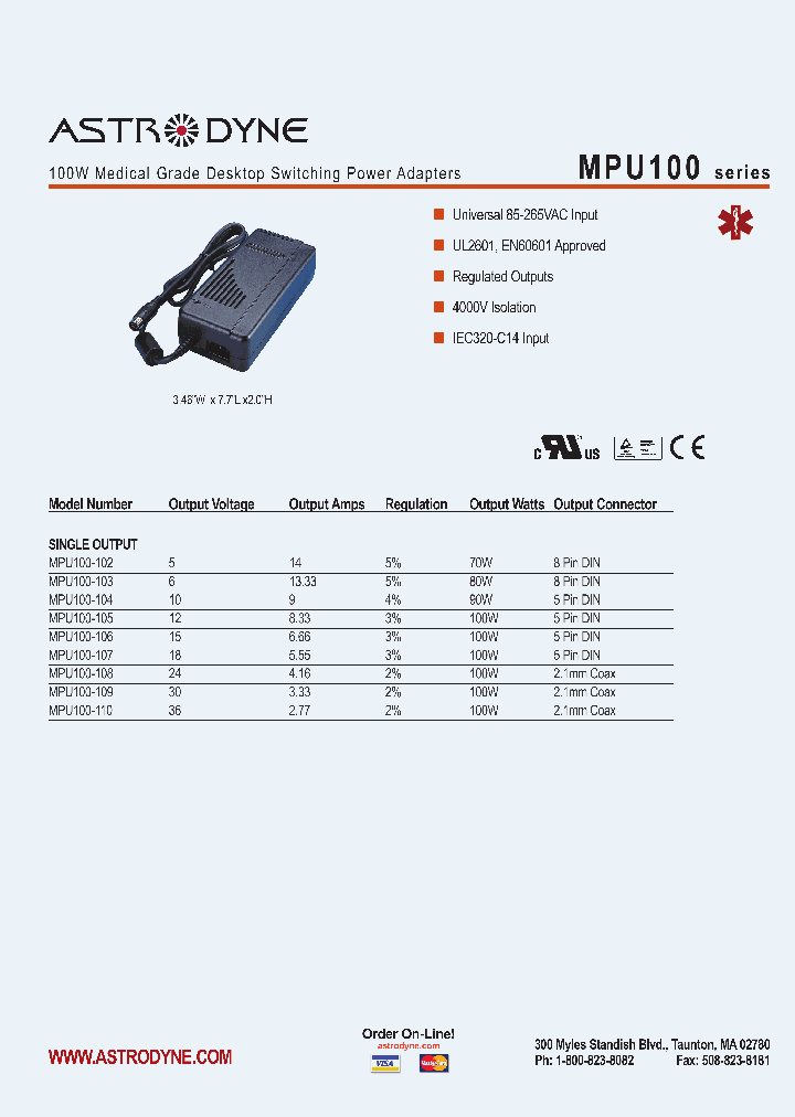 MPU100-300_628229.PDF Datasheet