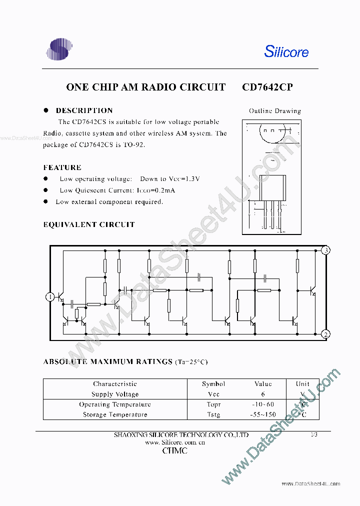 TA7642_643360.PDF Datasheet