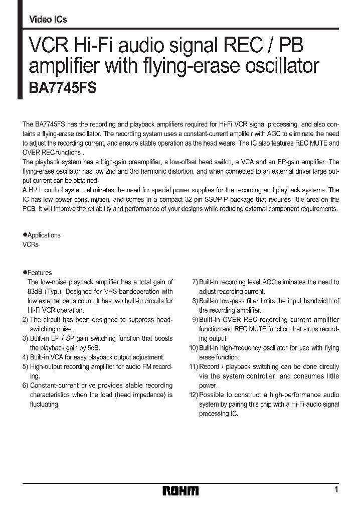 BA7745FS_830488.PDF Datasheet