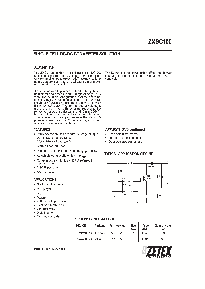 ZXSC100X8_977450.PDF Datasheet