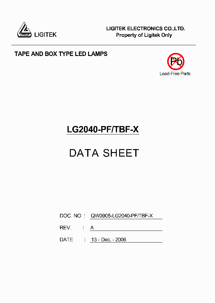 LG2040-PF-TBF-X_986722.PDF Datasheet