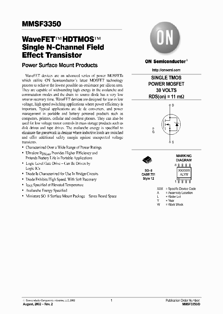 MMSF3350-D_896327.PDF Datasheet