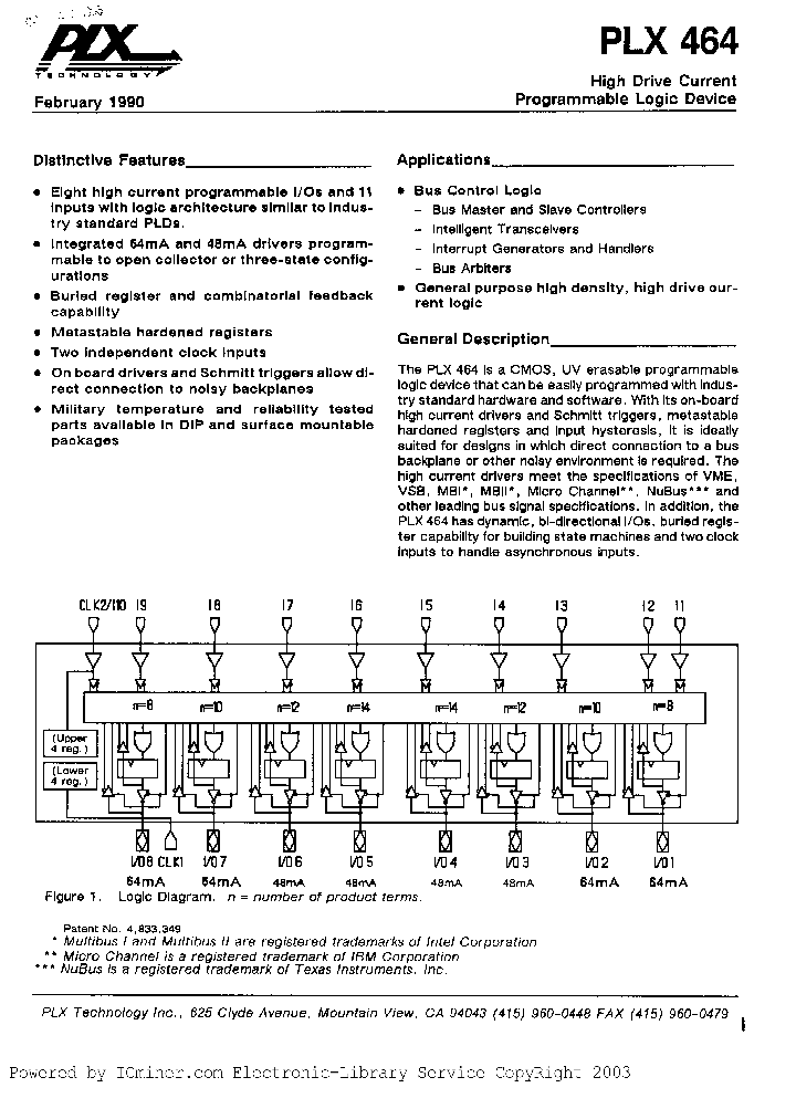 PLX464I-55_642186.PDF Datasheet
