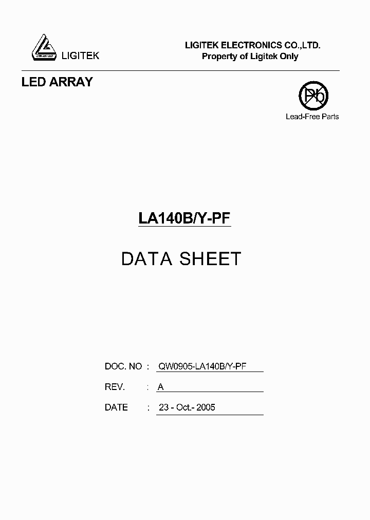 LA140B-Y-PF_1001863.PDF Datasheet