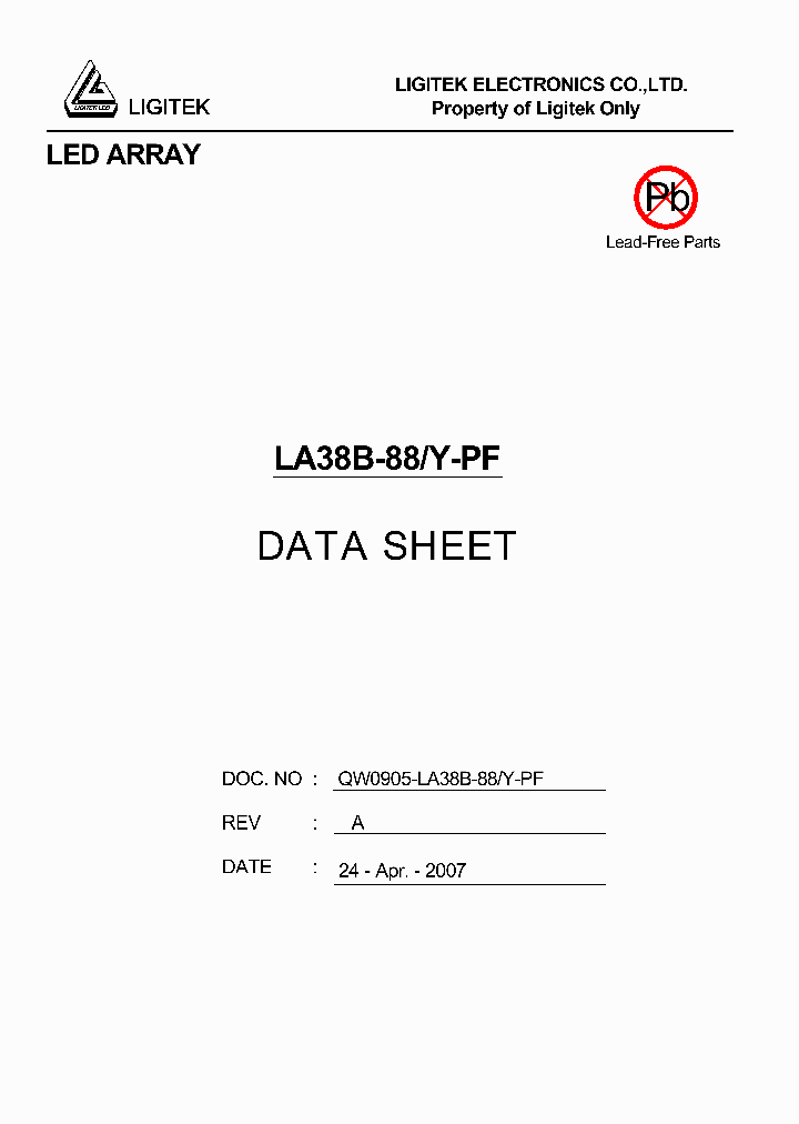 LA38B-88-Y-PF_1001861.PDF Datasheet
