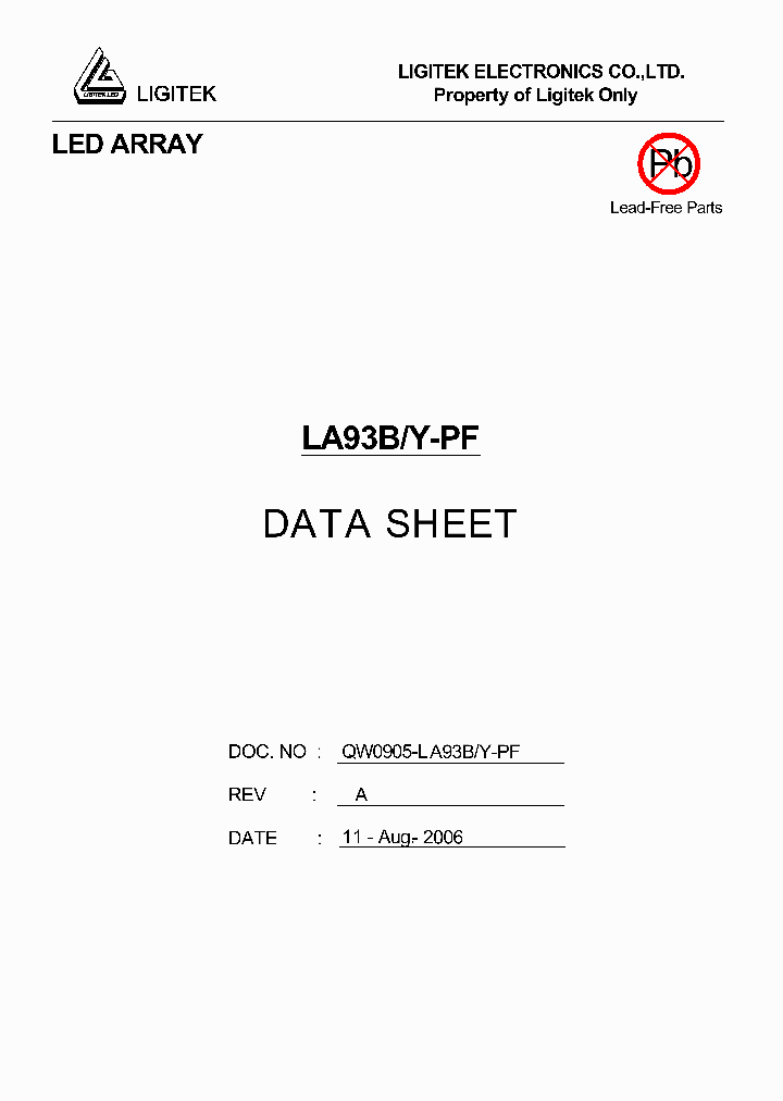 LA93B-Y-PF_1001862.PDF Datasheet