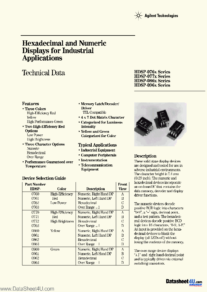 HDSP-077X_725168.PDF Datasheet