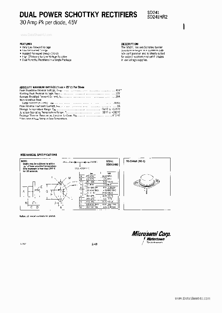 SD241_727713.PDF Datasheet