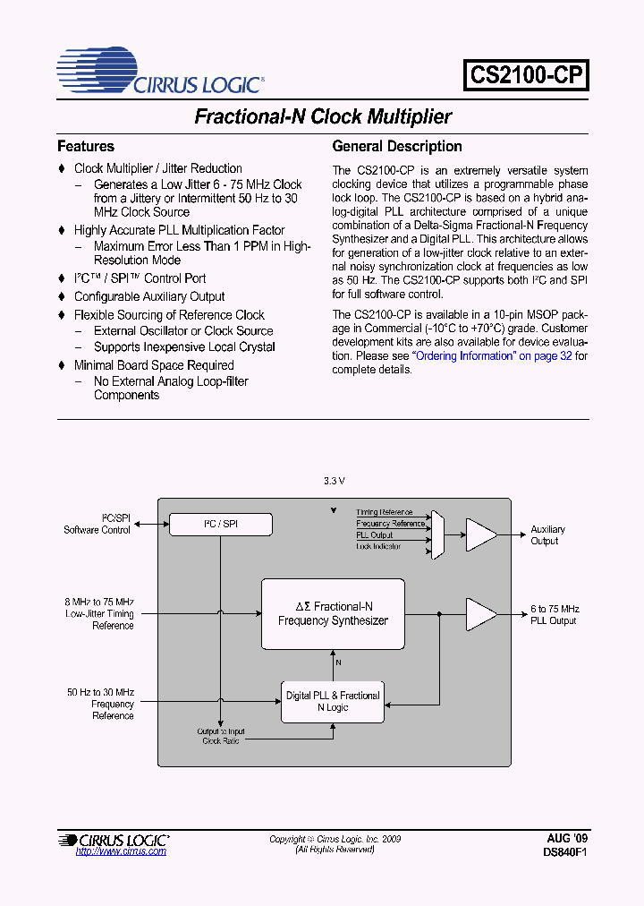 CDK2000-CLK_1053259.PDF Datasheet
