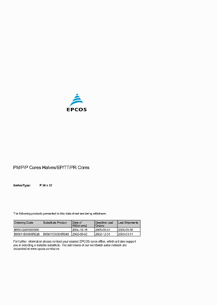 B65611-400-G48_667521.PDF Datasheet Download --- IC-ON-LINE